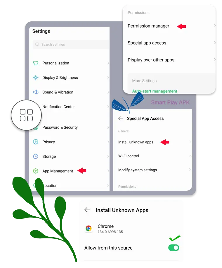 enable install unknown app